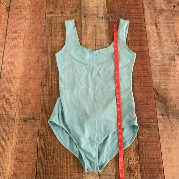 Silence + noise womens blue bodysuit with open back detail -S - Picture 3 of 7